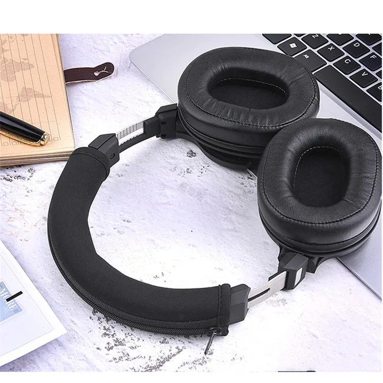 Almohadillas de repuesto para diadema de terciopelo con microbola, almohadillas para los oídos ath m40x ATH-M40 ATH-MSR7 M50X M30X M40X