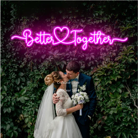 LED neon signs, free design personalized name signs, suitable for weddings and birthday party decorations