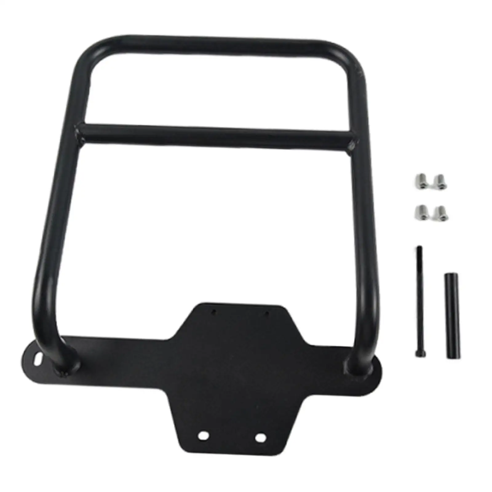 Soporte de bolsas laterales para motocicleta, Compatible con negro, reemplazo de motocicleta