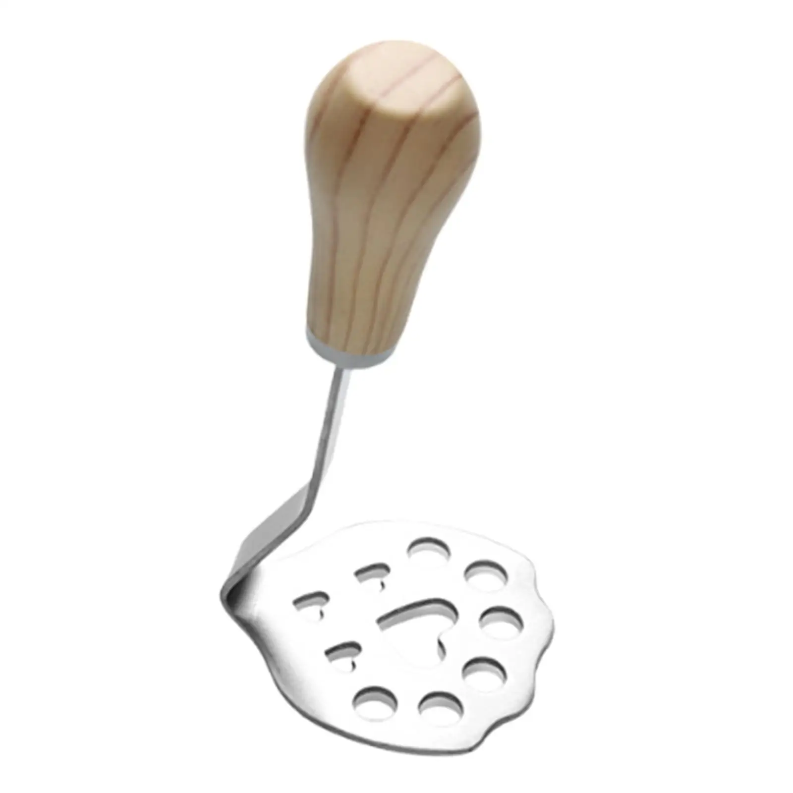 Stainless Steel Potato Mashing Tool Durable Mesh Press Manual Kitchen Gadget for Infants