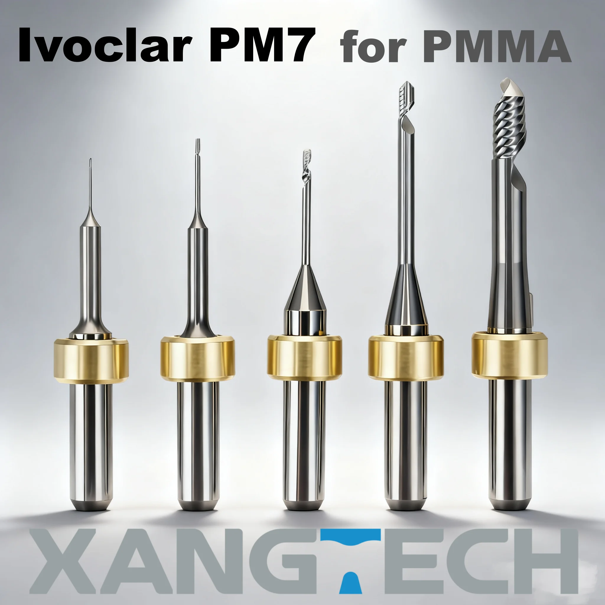 

Стоматологические PM7 Pmma фрезерные боры Fresa шлифовальные инструменты фрезы D6 для Pmma CAD CAM стоматологические материалы