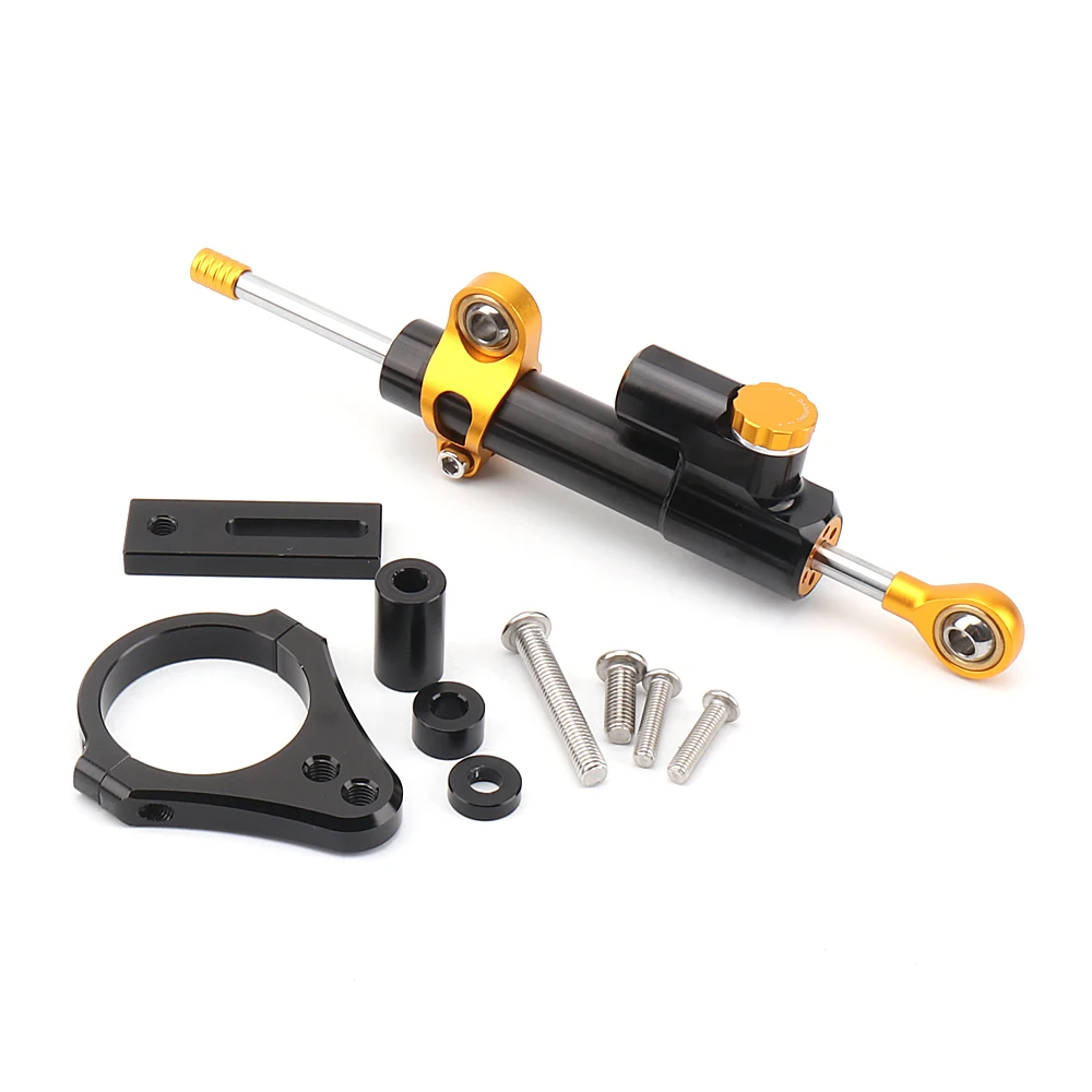 Motorcycle Steering Stabilize Damper Bracket Mount Kit For Street Triple 765RS 765 R S RS Damper steering bracket