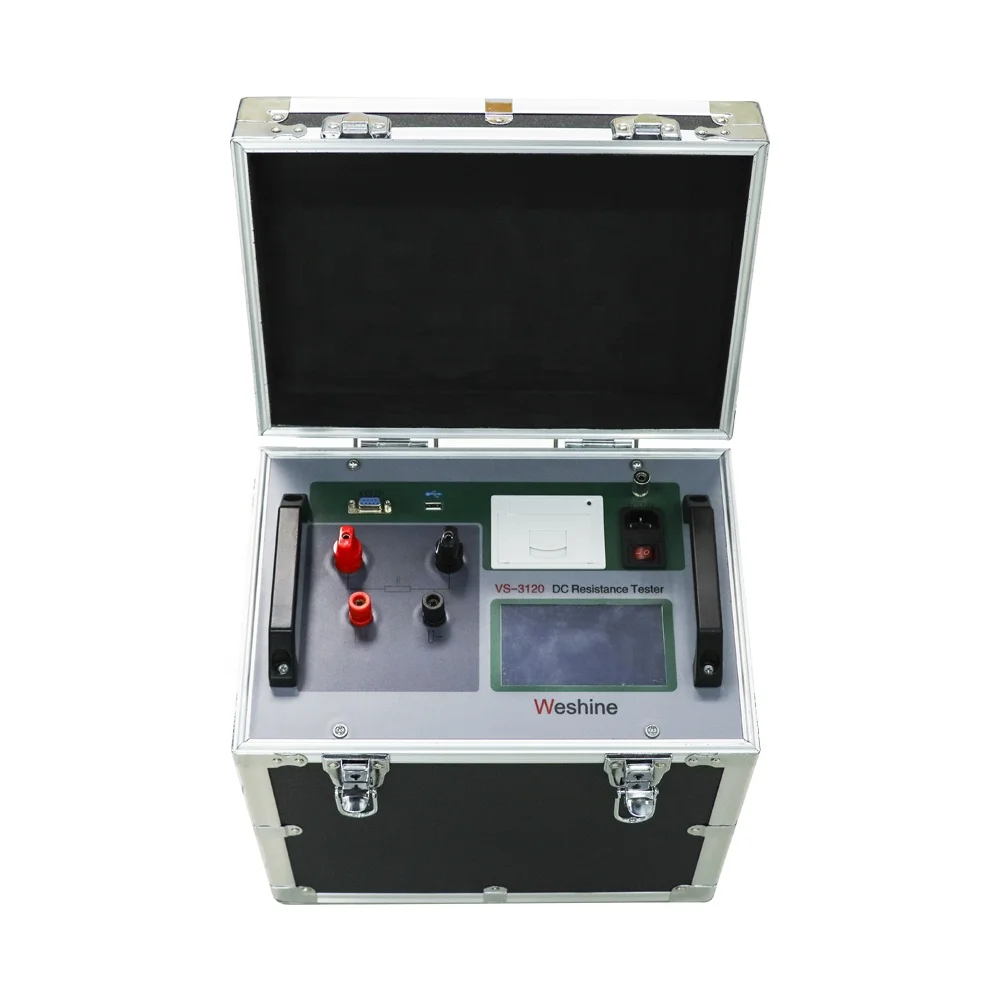 Factory Price 10A winding resistance meter dc resistance meter 50A milli ohm meter 50a transformer dc resistance tester