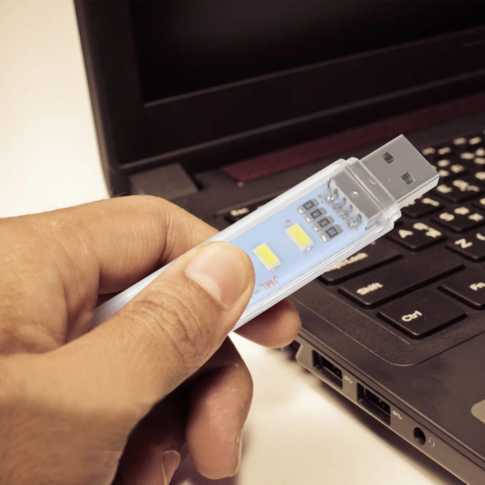 3 قطعة USB ضوء الليل LED مصباح مع 8 الخرز فائقة السطوع المحمولة سطح المكتب الإضاءة للاستخدام المنزلي المدرسة في الهواء الطلق الزخرفية