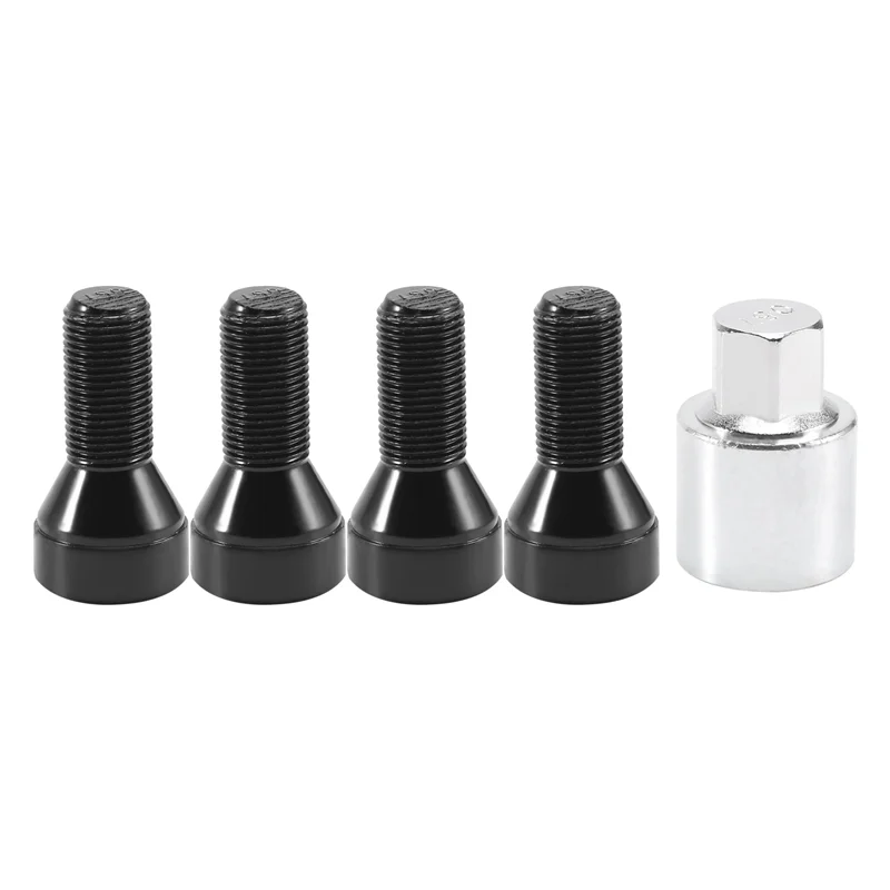 BMW 높은 보안 유형 휠 잠금 세트용 도난 방지 휠 스터드 볼트 잠금 장치 14X1.25MM 36136792851 —L49A