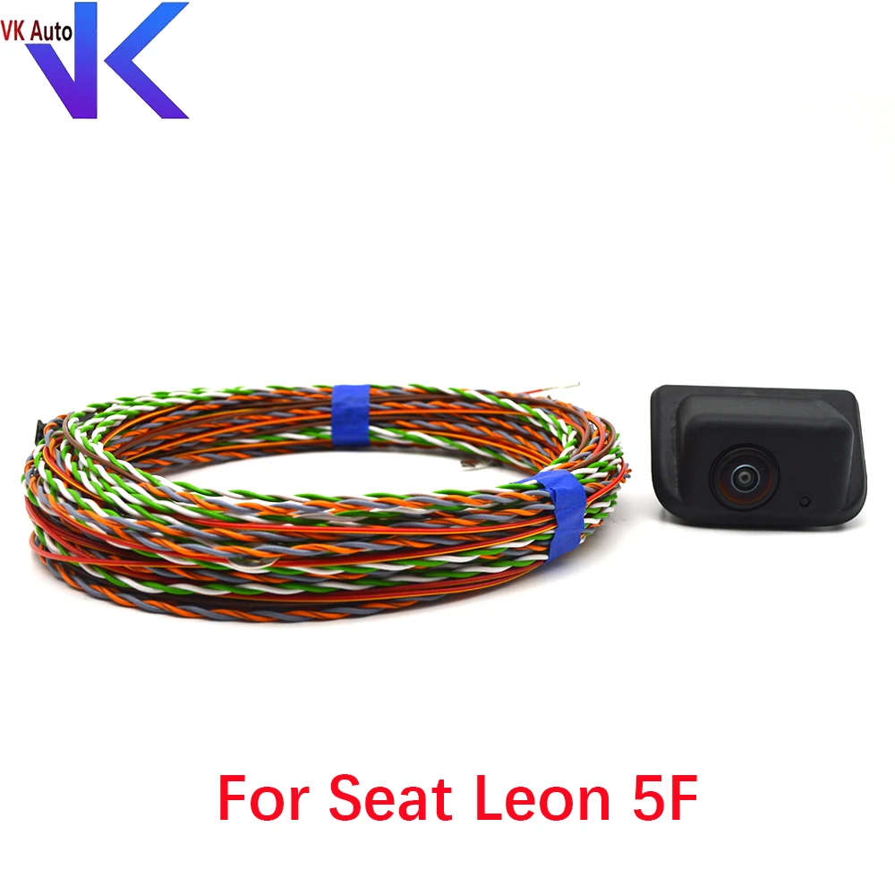 

For Seat Leon 5F 2021 High Line Rear View Camera with Guidance Line + wiring harness
