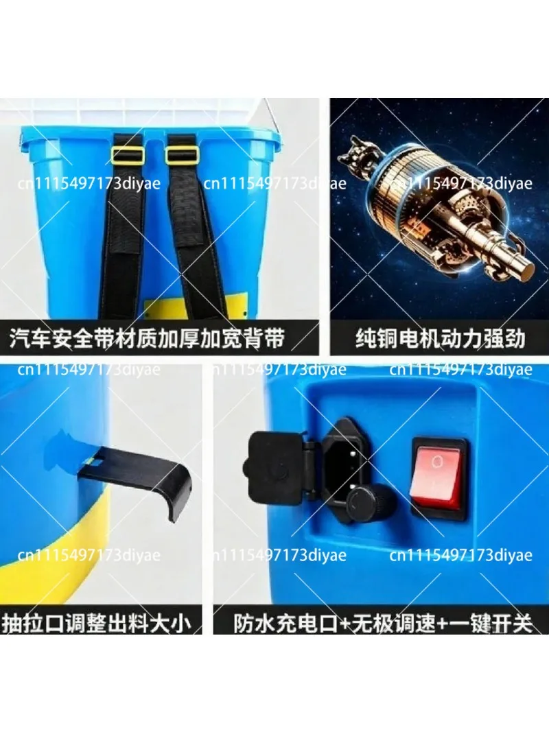 High Speed Single Disc Fertilizer Spreader Farm Seeder Agricultural Sowing Equipment