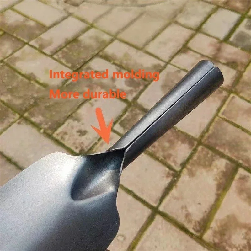 Imagem -02 - Salgueiro Folha pá Thickend Pequena pá Portátil Cavando Spade para Plantar Flor Solo Soltar Ferramentas de Jardinagem Doméstica Pcs