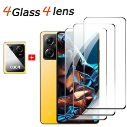 Poco X6 Pro 9D Protector de pantalla para poco x5 pro cristal poco x6 vidrio templado para poco x5 5g mica pocco x6pro poko x6 pro poco F5 lamina poco x5 pro