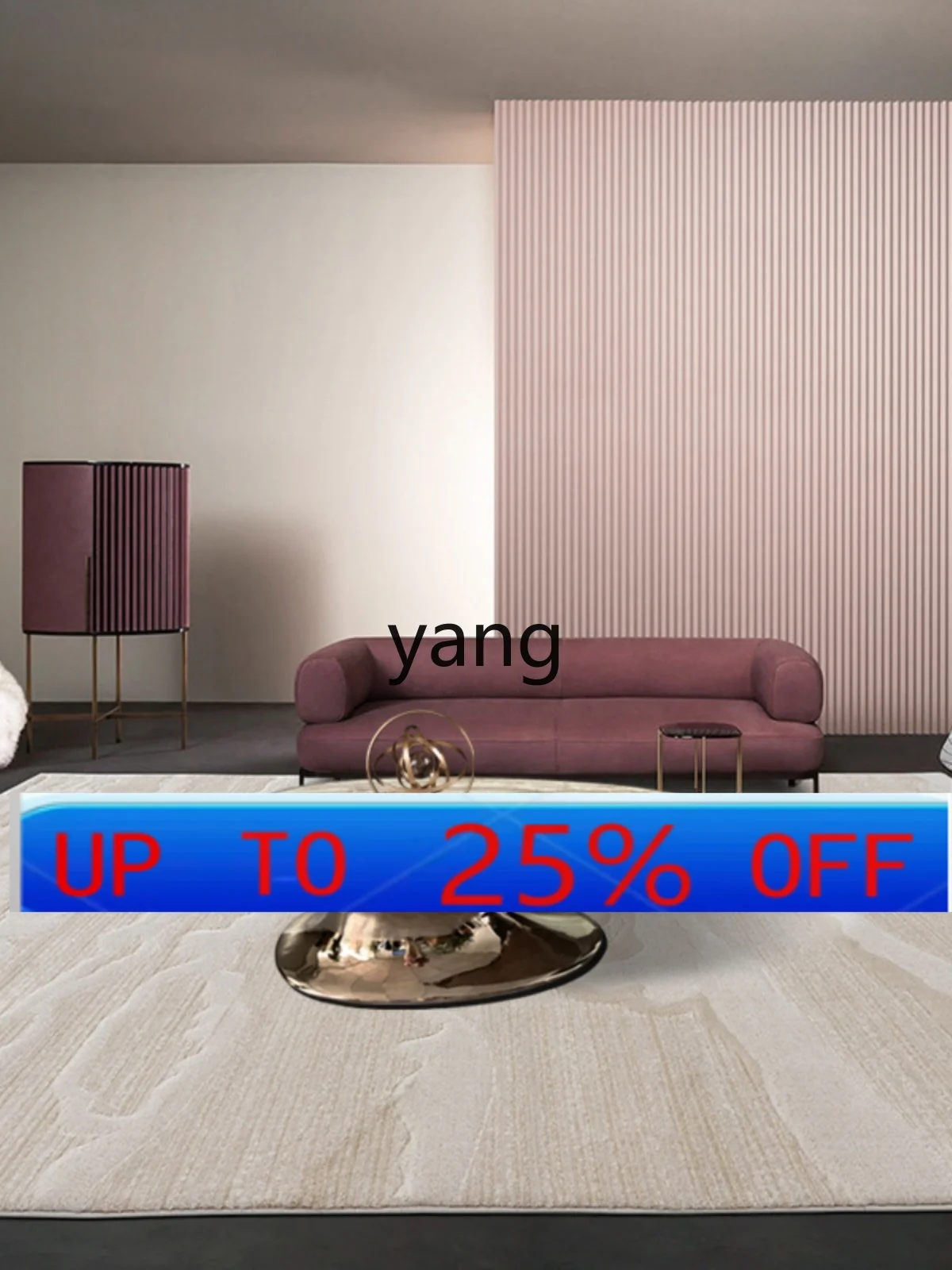 

CX household fiberglass marble villa oval coffee table round tea table furniture