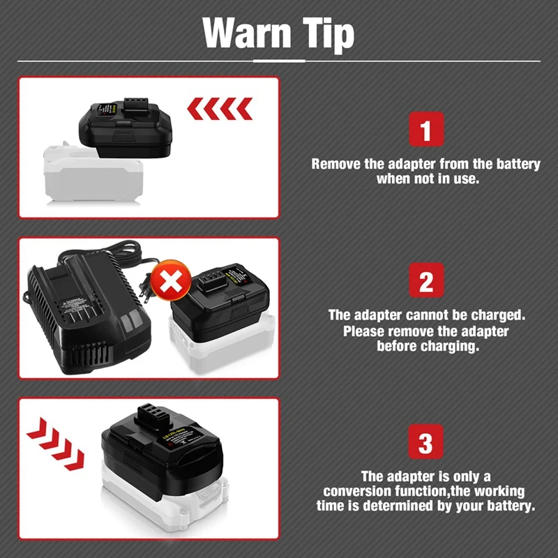 Battery Adapter Converter For  DIY Battery Converter For Ryobi Battery DIY Converter
