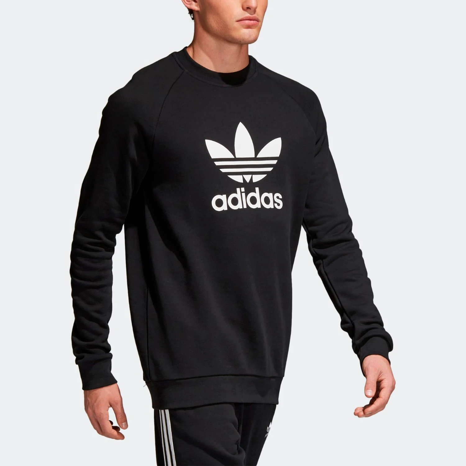 Adidas genuine clover men's new sports and leisure hoodie CW1235