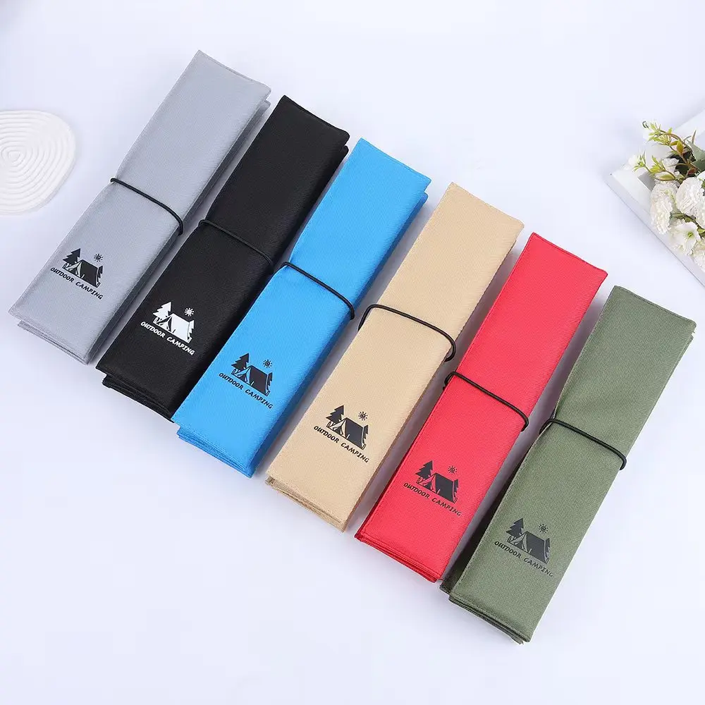 31*32 سنتيمتر المحمولة مقاوم للماء سجادة للرحلات ، حصيرة مقاومة للرطوبة ، التخييم سميكة في الهواء الطلق الشاطئ السفر للطي وسادة مقعد صغيرة