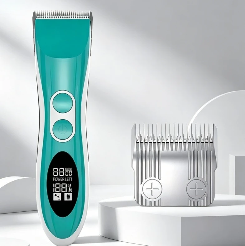 Shernbao Wireless Pet Grooming Kit, Adjustable Speed Low Noise Dog Dryer & Large Power Hair Clipper for Puppies