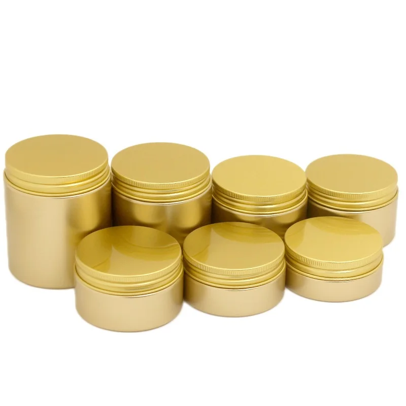 

Refill Bottle Skincare Gold Wide Mouth Cream Jars 50ml 80ml 100ml 120ml 150ml 200ml 250ml Empty Plastic Containers For Cosmetic