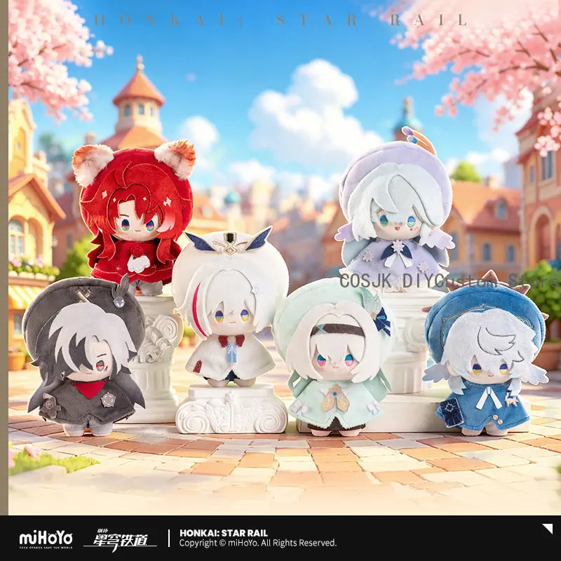 MiHoYo Game Boothill Topaz Robin Firefly Sunday Honkai: Star Rail Series Plush Doll Stuffed Pendants Official Anime Xmas Gifts view 3