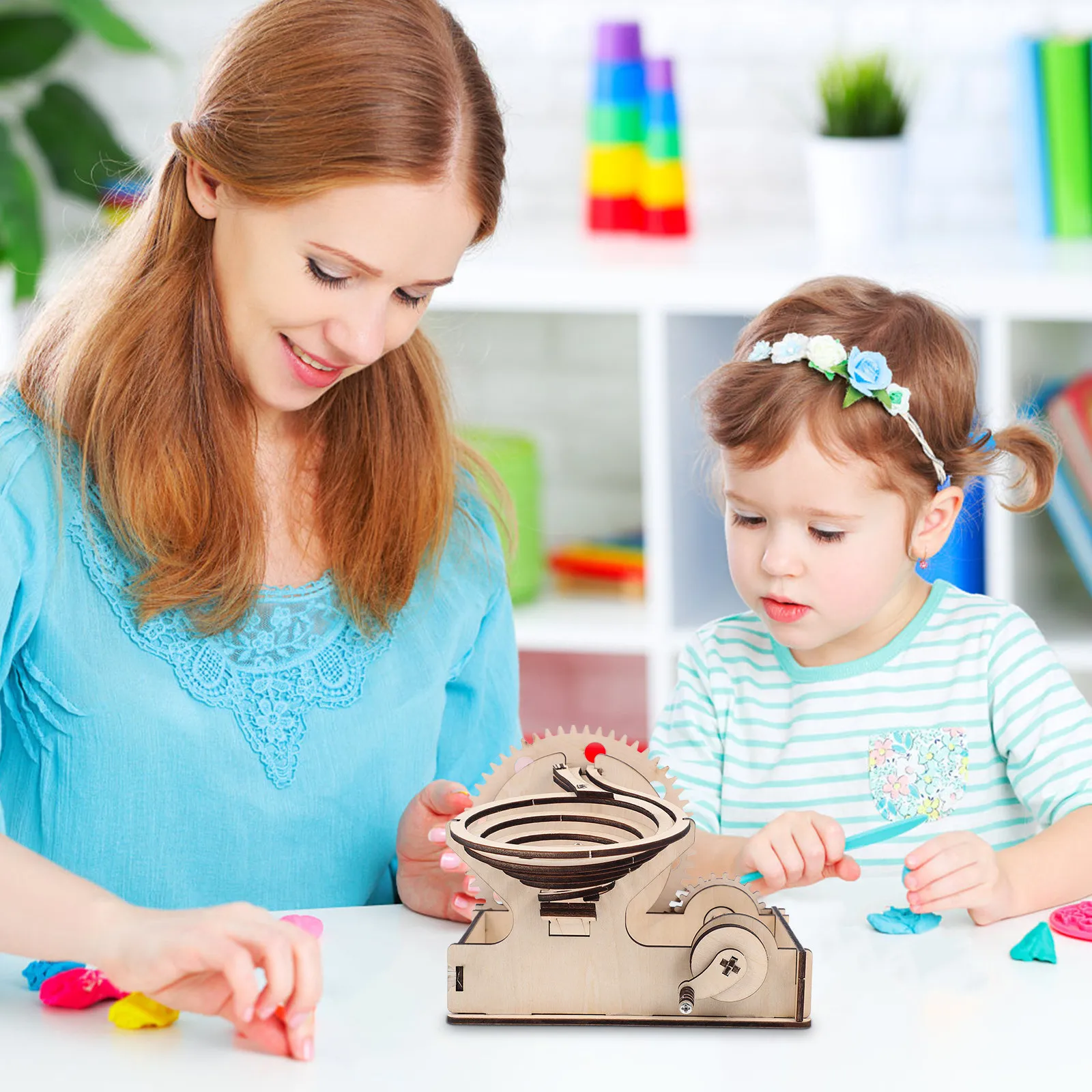 1 Takım Ahşap Bulmaca Oyuncak, - Marble Run Set incelemesi ve fiyatı