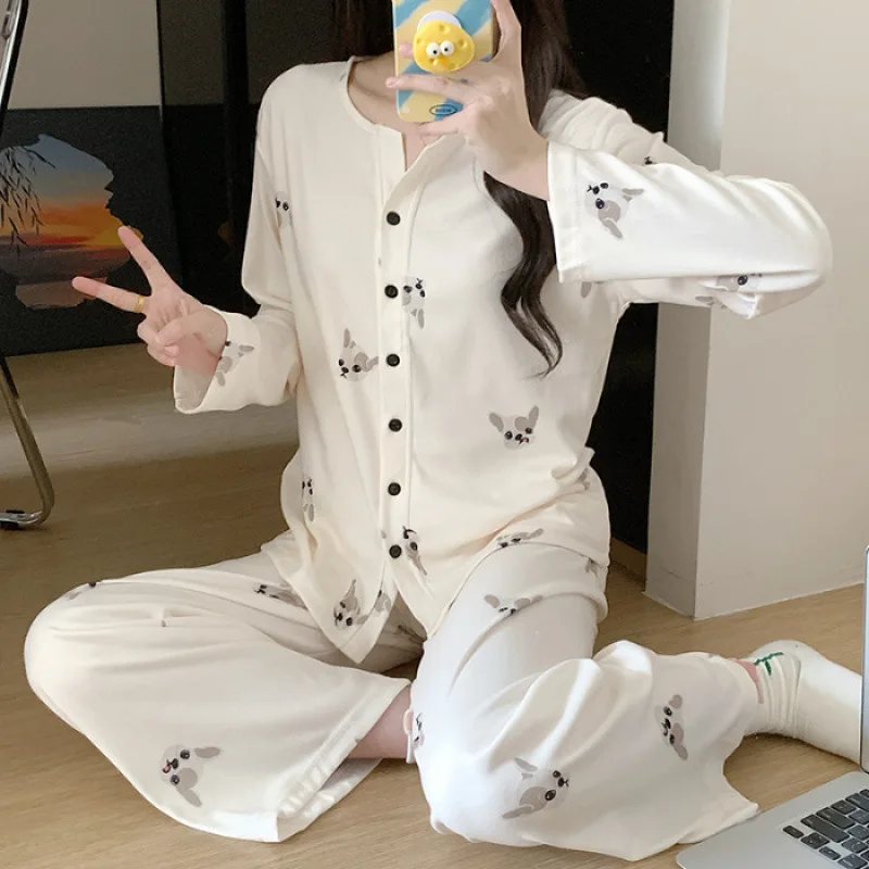 Pjs Set Pigiama da donna Pigiama in velluto tedesco Pigiama invernale caldo da donna Abbigliamento per la casa alla moda, Pigiama Set pigiama carino