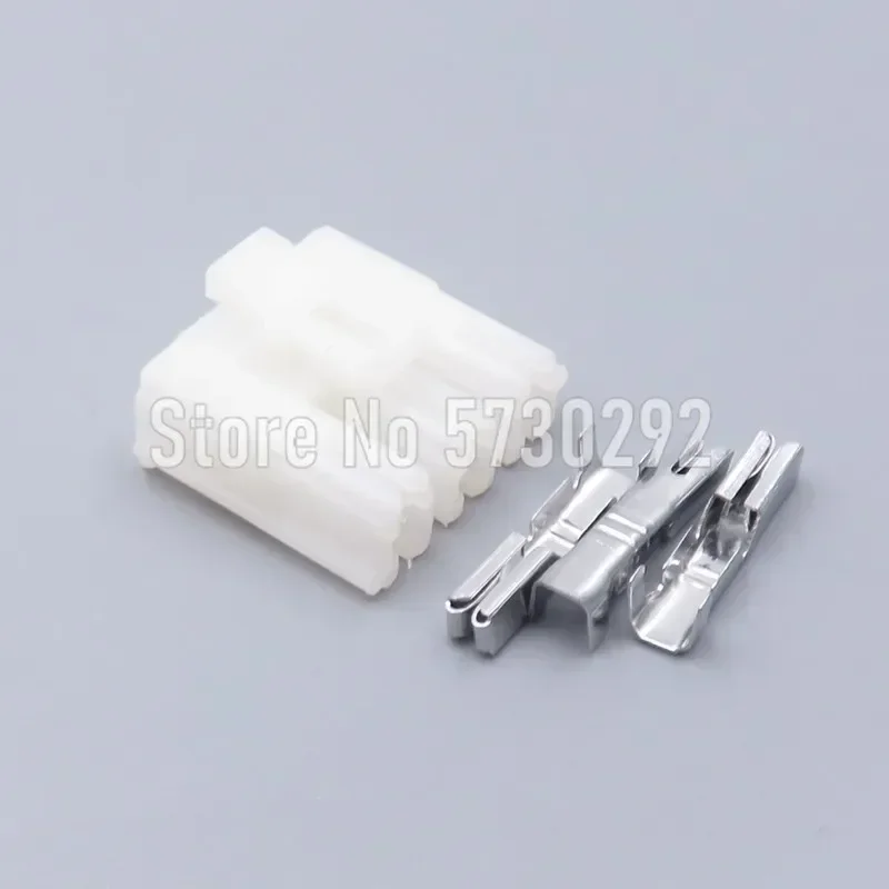 3P Automotive Wiring Harness Socket Electric Wire Connector Plug With Terminals