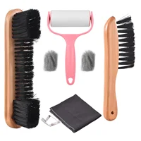 Kit de limpieza de mesa de billar Premium, accesorios y equipos de billar, cepillo para mesa de billar para mesa de billar con rodillo de pelusa pegajosa de fieltro