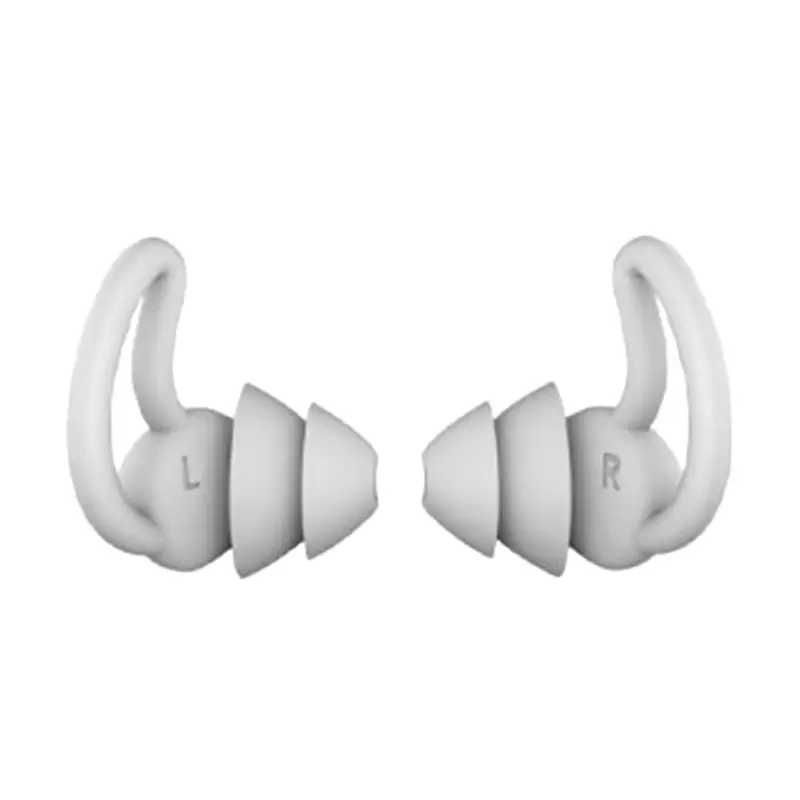 2X Stille Ruisonderdrukking Oordopjes Zacht Herbruikbaar Gehoor voor Bescherming voor Vrouwen