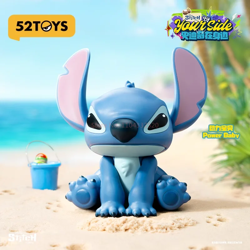 52 giocattoli Disney Stitch By Your Side Series Blind Box Cute Fashion Mystery Box Anime Figure Collezione di giocattoli mobili Regalo di giocattoli