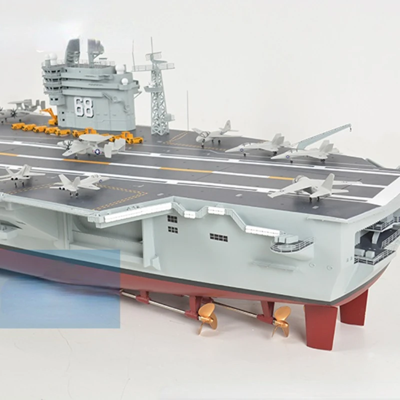 Statek Rc USS Nimitz lotniskowiec zdalnie sterowany gotowy statek marynarki wojennej w skali 1/200 Model statku