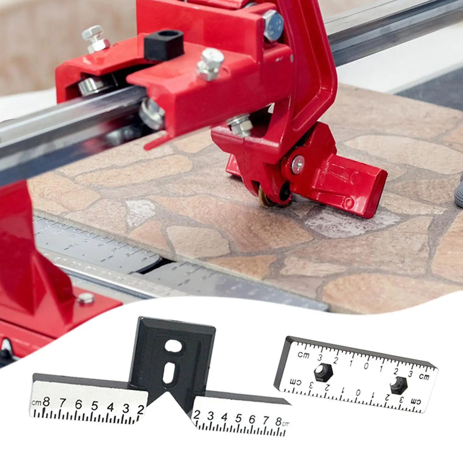 

Manual Tile Cutter Accessory Ruler Portable for Cutting Tool Replaces Parts for Dorm Outdoor Patio