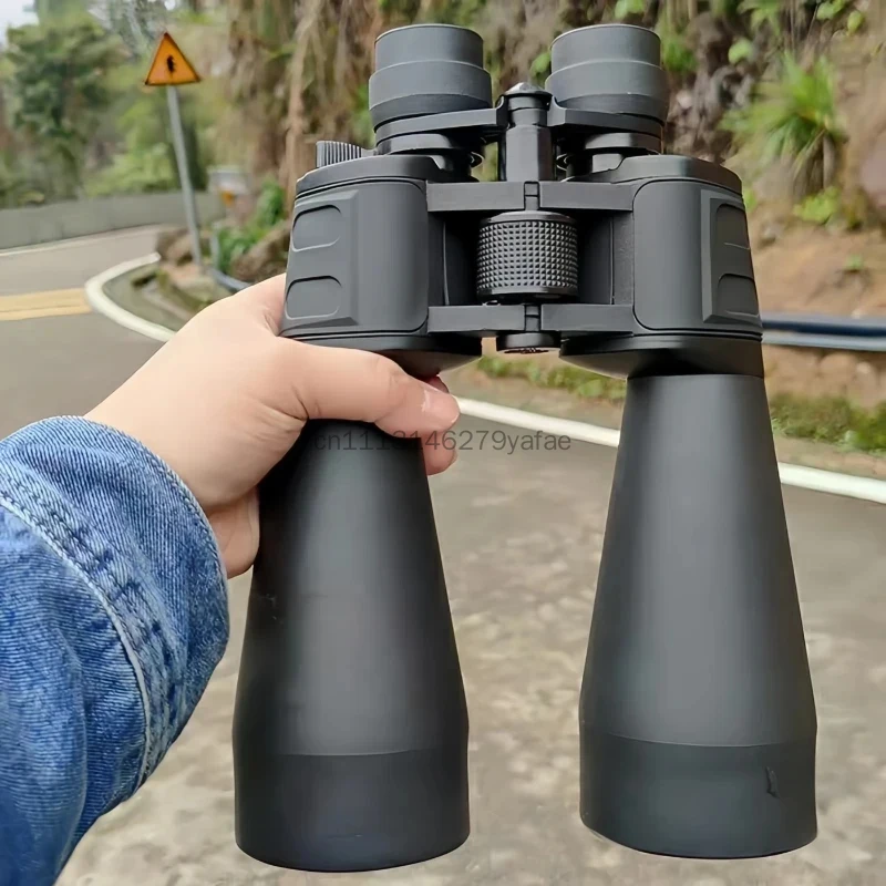 20-180x100 Zoom Binoculars High Power HD Green Coating Low Light Vision Handheld Binocular for Outdoor Bird Watching Sightseeing