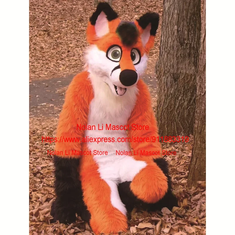 

Высокое качество взрослый хаски собака лиса волк костюм талисмана мультфильм набор ролевая игра на день рождения рекламная игра карнавал 1359