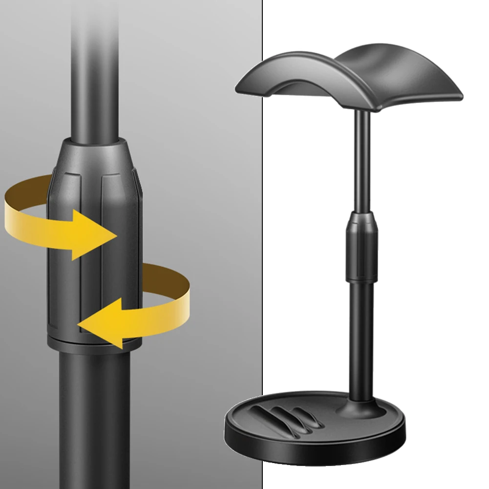 Damaged Or Tangled Prevention Desk Gaming Area Earphone Rack Desktop Holder Sleek And Stylish Space-saving Design