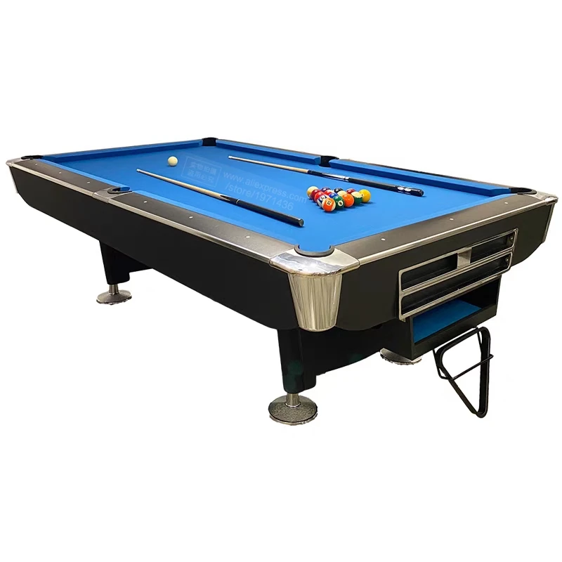 American Style 9ft Snooker Pool Table China Factory Cheap Price Indoor Sport Games 9 ball Professional Slate Billiard Table