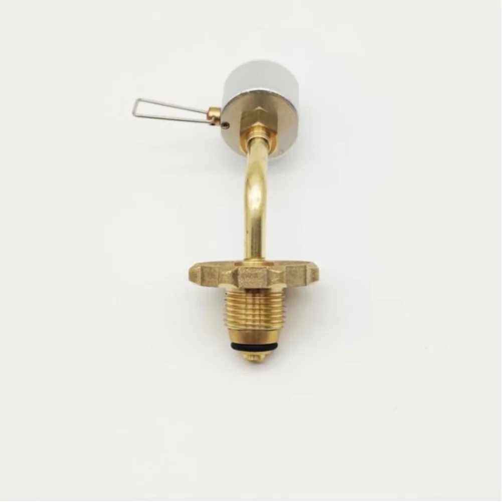 Robust Inflation Valve for 1LB Propane Tanks and For mapp Gas Cylinders Compatible with Standard Gas Cylinder Systems Globally