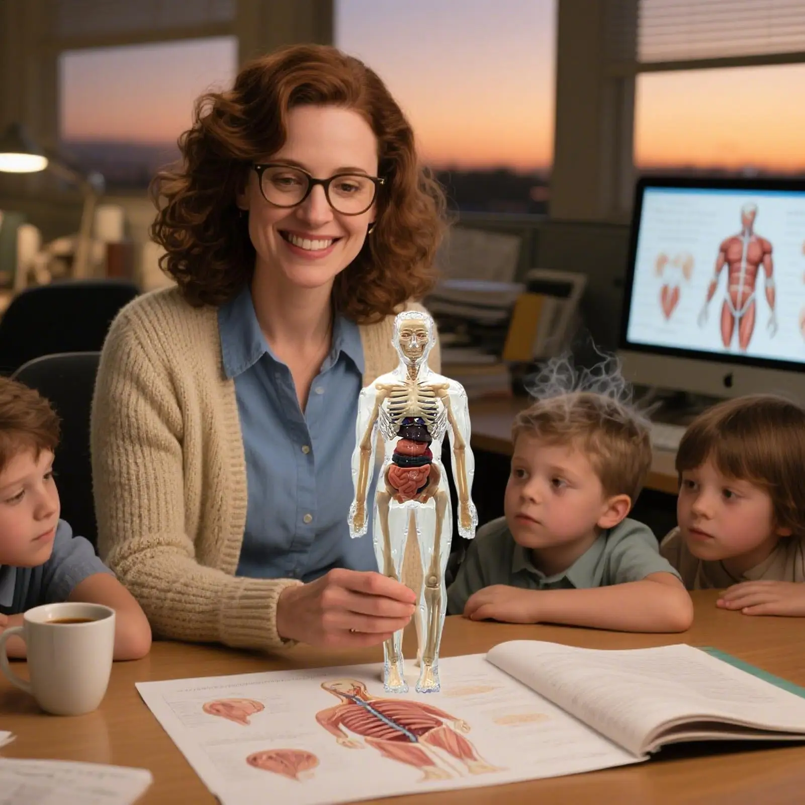 

Модель человеческого тела 3D Научный комплект человеческого тела Игрушки с костями Развивающие учебные инструменты для школы Класс Домашняя библиотека Домашняя школа