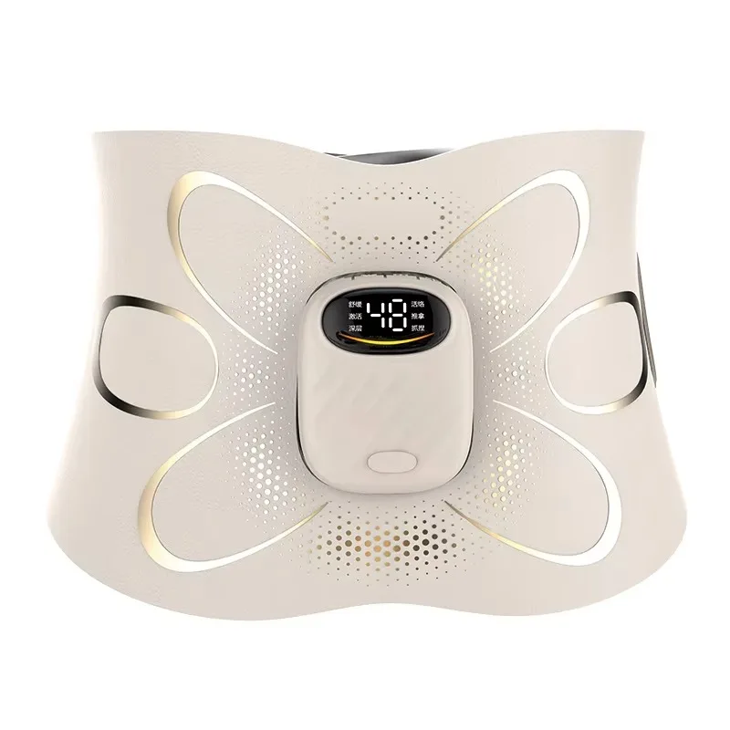Women's Wireless Full Body Waist Trainer Smart Electric Abdominal Massager with Heating Function, Lose Weight and Burn Fat