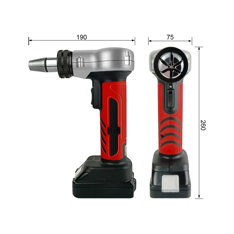 for Air Conditioners Floor Heating Tube，HL-1632 E-Xa Cordless Tube Expansion Tool Kit  Lithium Battery Expander Flaring Tool