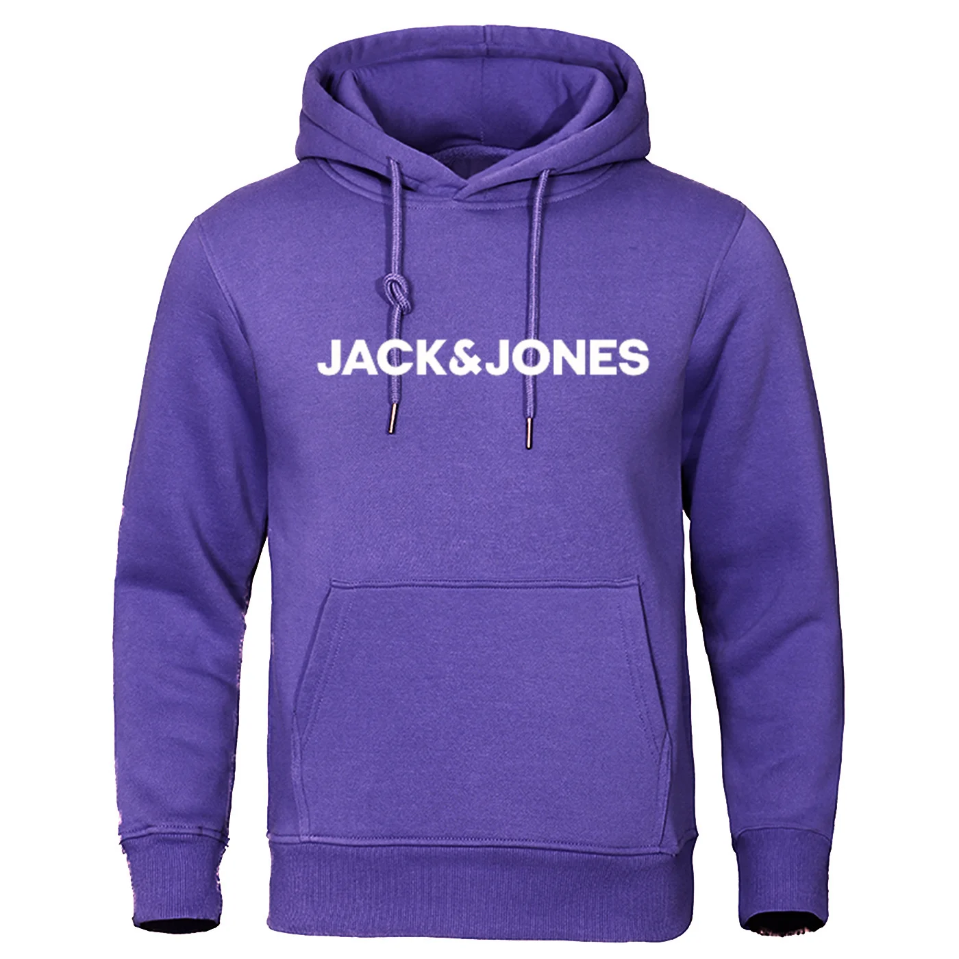 Jack and Jones trendy fashion casual sportswear comfortable printed loose top pullover men\'s hooded sweatshirt street wear