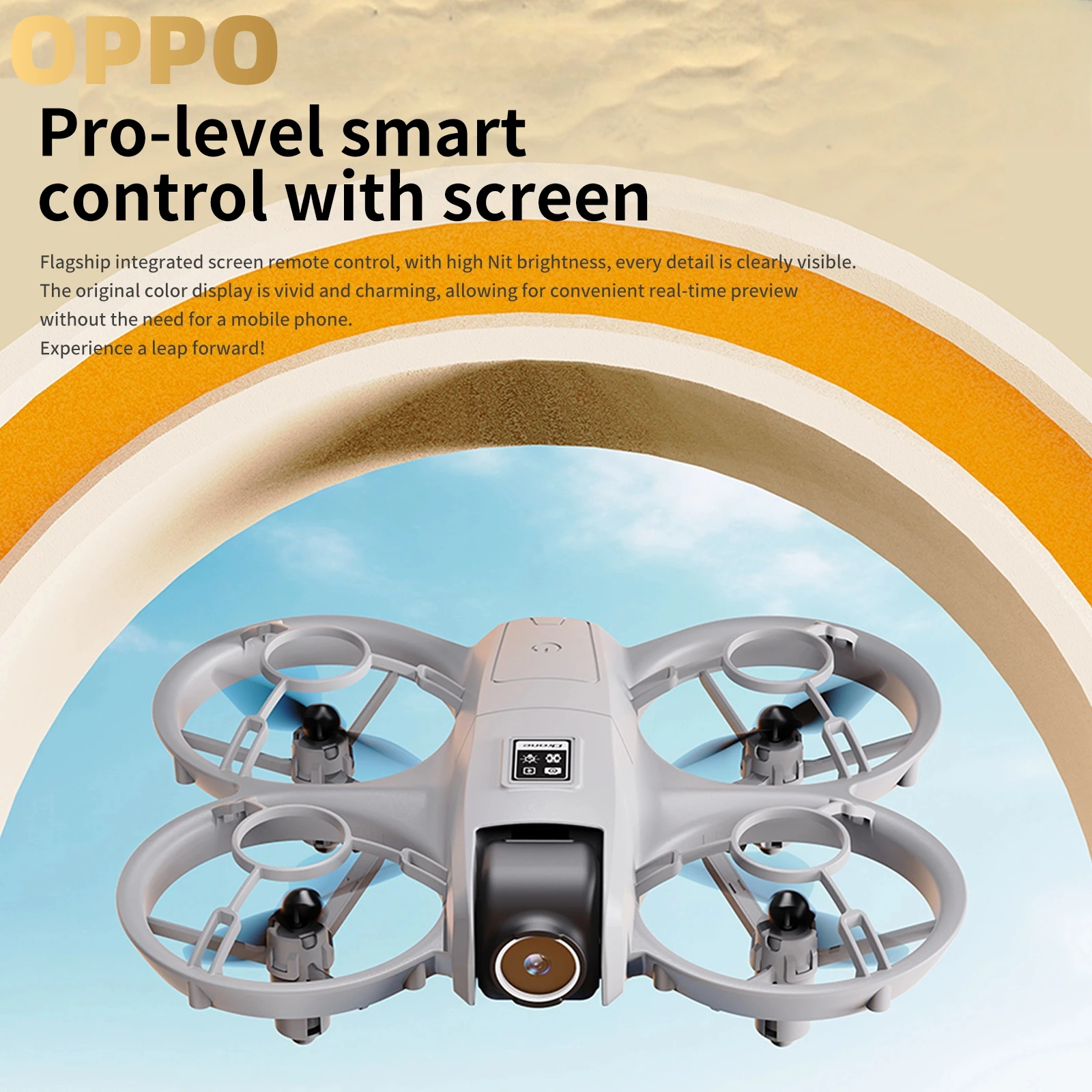 OPPO YL3 원격 제어 미니 드론 Quadcopter 고화질 카메라 GPS 광학 흐름 포지셔닝 어린이 DIY 장난감 2026 새로운 UAV