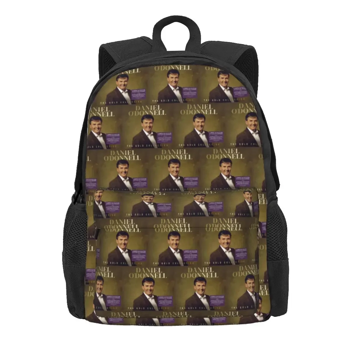 

Daniel O'Donnell Gold Collection Backpack Daypack Large Capacity Children BookBag School Bag Shoulder Bags for Men Women