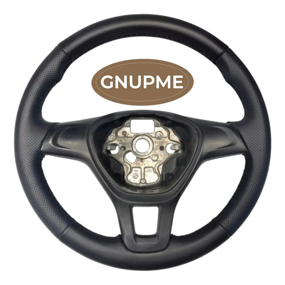

Custom Black Leather T6 California Caravelle Kombi Multivan Transporter 2015-2021 Car Steering Wheel Cover For Volkswagen Amarok