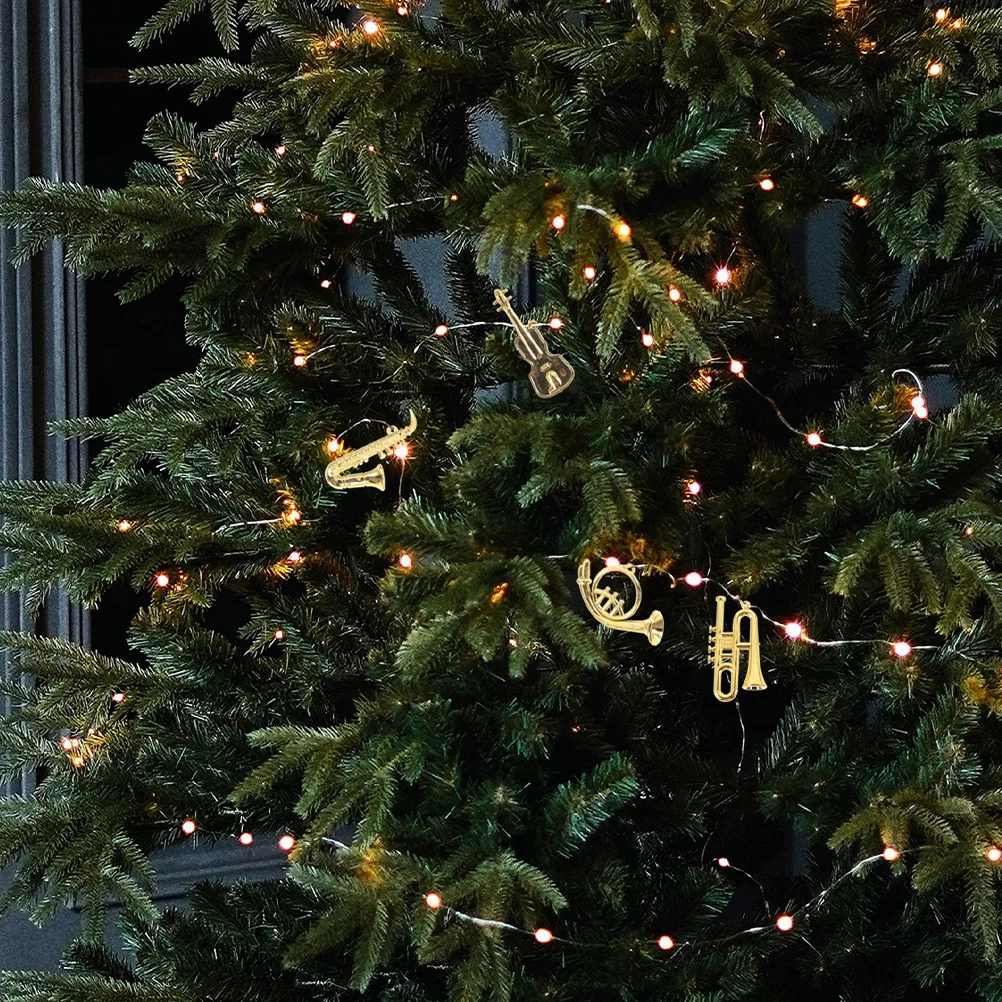 

14pcs Mini Plastic Musical Instrument Models Small Instruments Decor For Party Favor Accessories Miniatures For Landscape