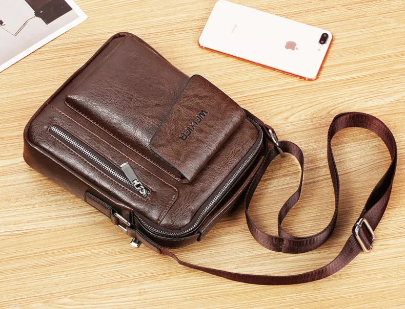 Men Shoulder Bag Brand Design Crossbody Bags Top Male Bag PU Leather Handbag Men Messenger Bags Totes Bolso masculino Sac à main