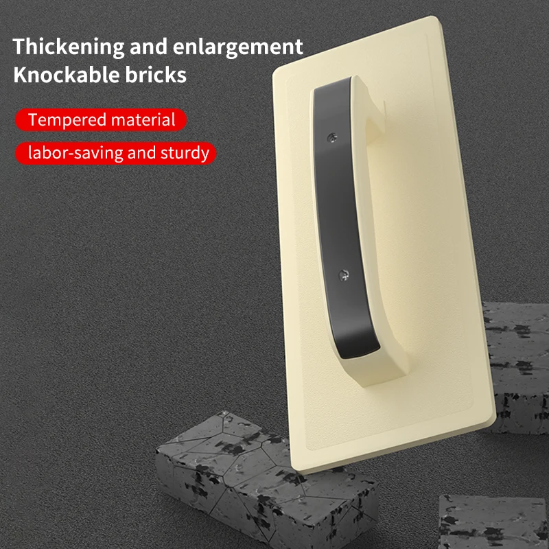Plastic Plastering Trowel, Large Tempered Flat Trowel, Cement Trowel, Plastering Board, Cement Trowel for Mason Tools