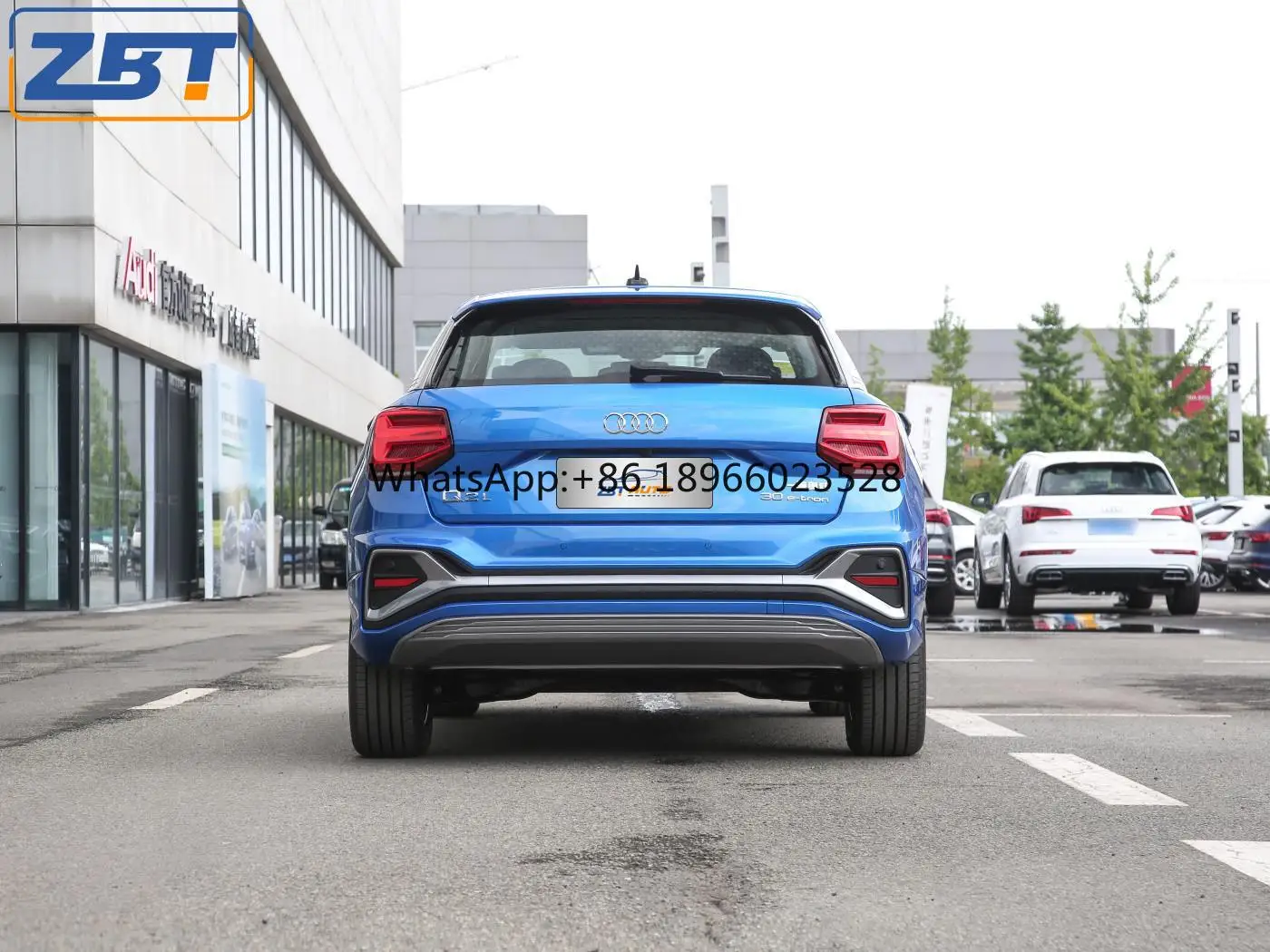 High Speed 5 Seats Nedc 325km Family Ev Auto 2023 Audi Q2l E Tron Electric Car Adult Vehicle