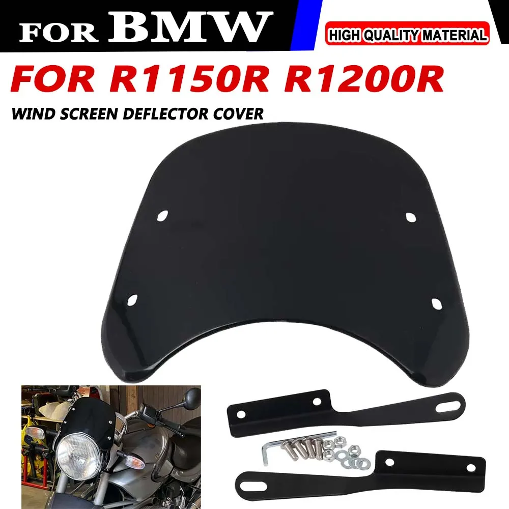 For BMW R1150R R1200R R1150 R 1150 1200 R 1150R 1200R Accessories Windshield Wind Deflector Windscreen Fairing Guard Dust Cover