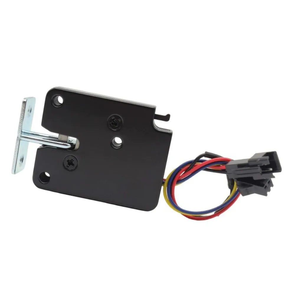 Mini DC 3V-24V Solenoid Lock 50KG Holding Force Durable Cabinet Door Lock Universal Access Control Lock Mailbox