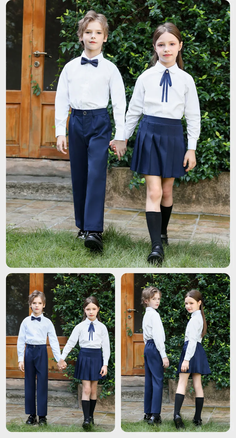 Luxuriöses Kinder-Hochzeitsset für Mädchen, Hemd und Hose für Jungen, lila Party-Outfits, Anzug, Kinder-Schuluniform, formelle Kleidung – Detail 38