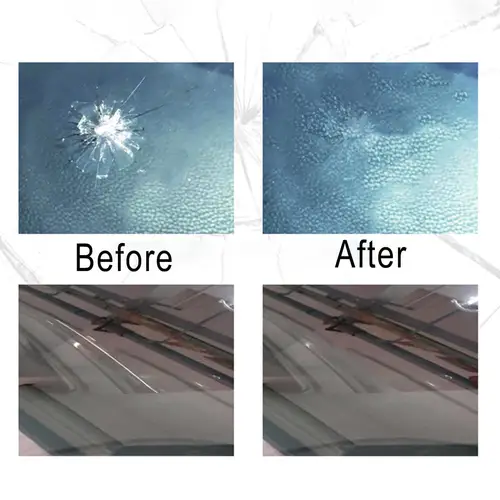 Imagen 2 del producto Kit de reparación de cristales para parabrisas de coche, pegamento de resina de fijación rápida, herramienta de reparación de ventanas de coche, líquido de reparación Nano, 100g