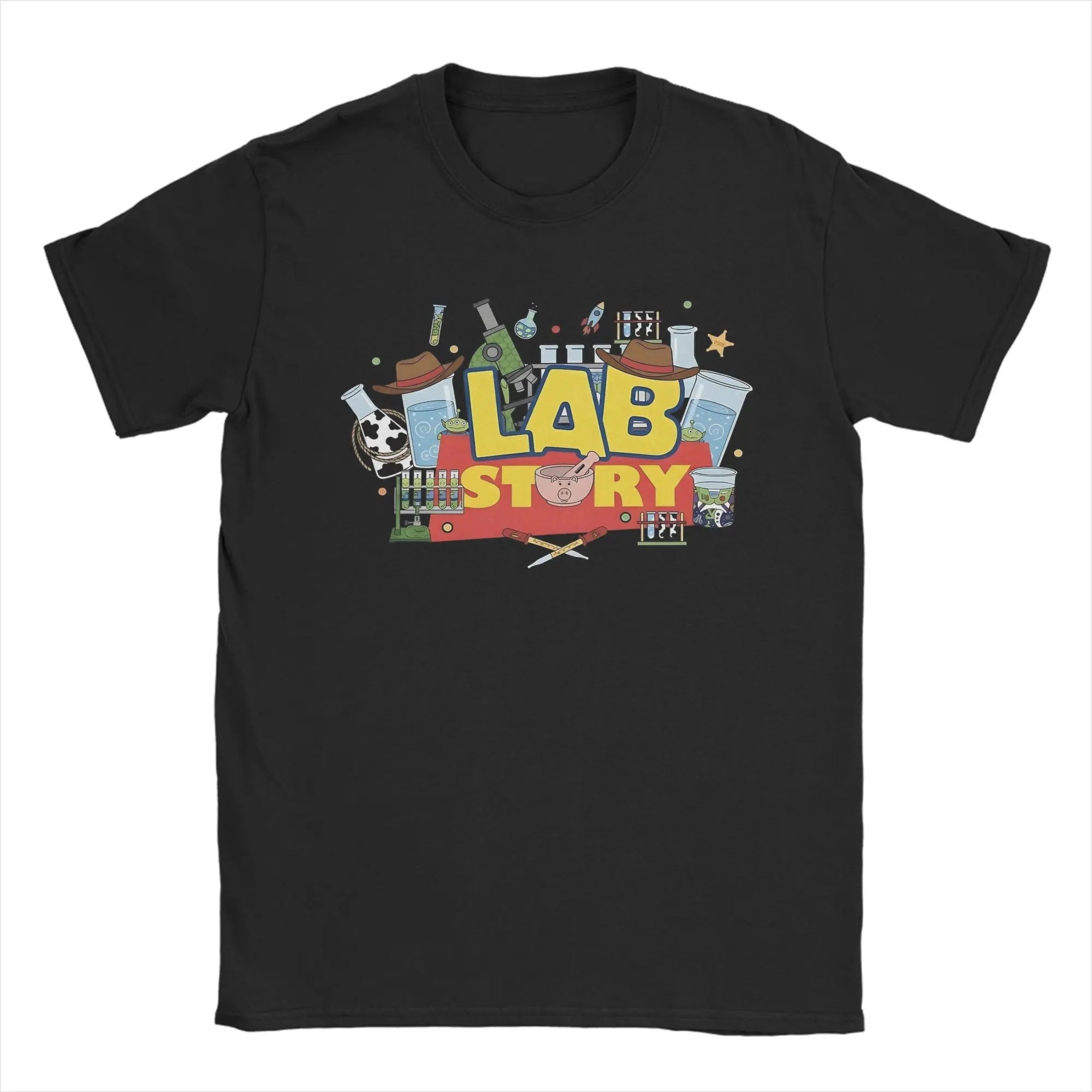 2026 Lab Week Medical Lab Technician Men T Shirts  Cool Tees Short Sleeve Round Collar T-Shirts Cotton Gift Clothing