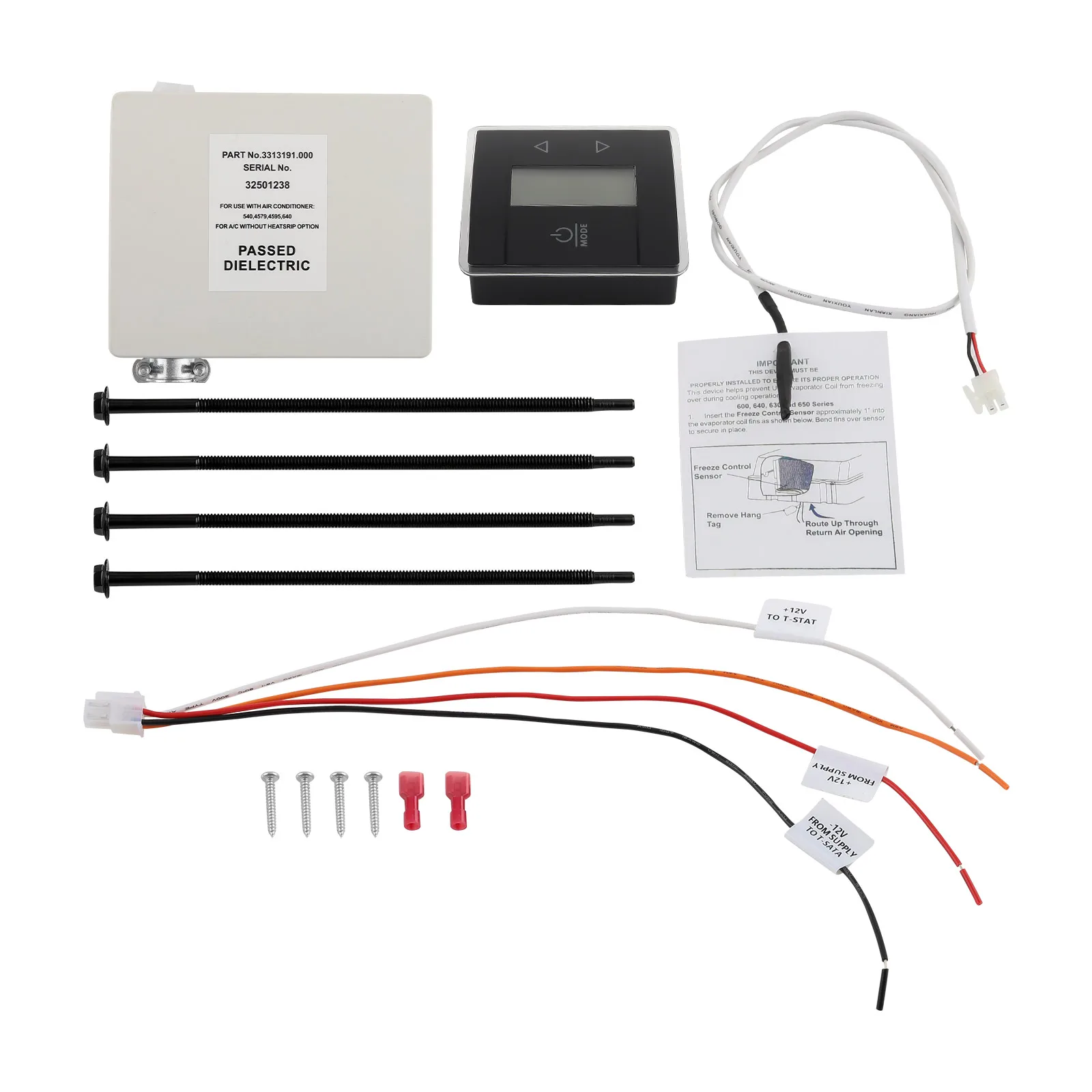 Single Zone CT Thermostat Control Set For RV Trailer or Camper 3316230. 700